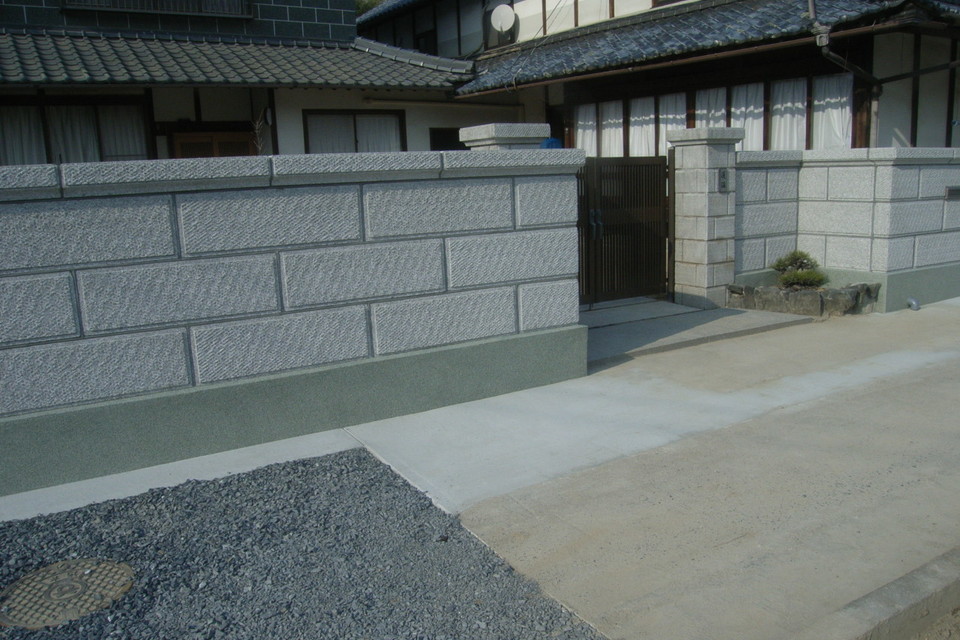 塀工事の画像