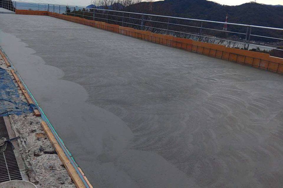 駐車場 拡張工事の画像